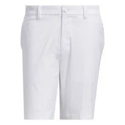 Adidas Golf Men's White Go-To 9-Inch Golf Shorts